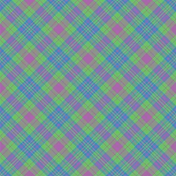 Plaid seamless pattern. Vector background of textile ornament. Flat fabric de Illustrazione stock