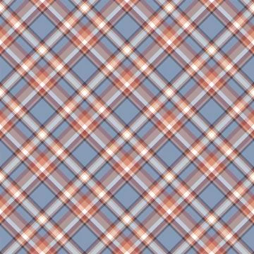 Plaid seamless pattern. Vector background of textile ornament. Flat fabric de イラスト素材