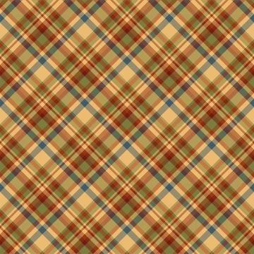 Plaid seamless pattern. Vector background of textile ornament. Flat fabric de Illustrazione stock