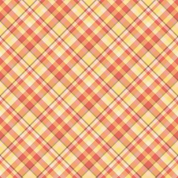 Plaid seamless pattern. Vector background of textile ornament. Flat fabric de Stock Illustration