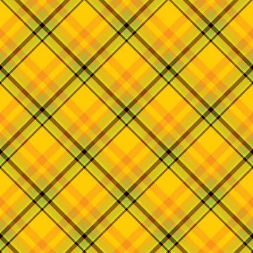 Plaid seamless pattern. Vector background of textile ornament. Flat fabric de Stock Illustration