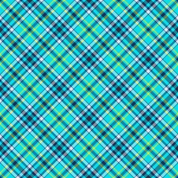 Plaid seamless pattern. Vector background of textile ornament. Flat fabric de Stock Illustration