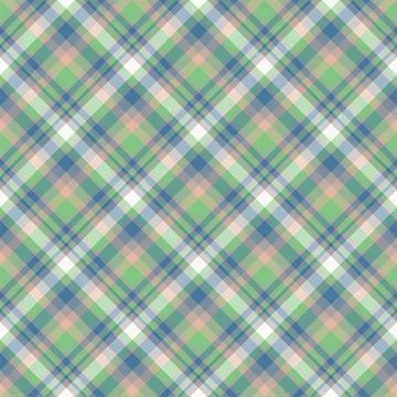 Plaid seamless pattern. Vector background of textile ornament. Flat fabric de Stock Illustration