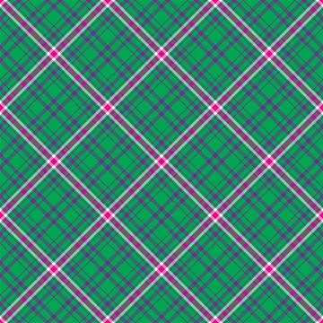 Plaid seamless pattern. Vector background of textile ornament. Flat fabric de Illustrazione stock