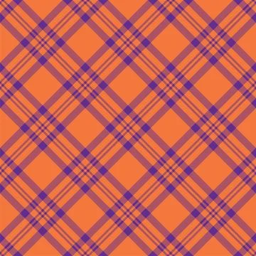 Plaid seamless pattern. Vector background of textile ornament. Flat fabric de Illustrazione stock
