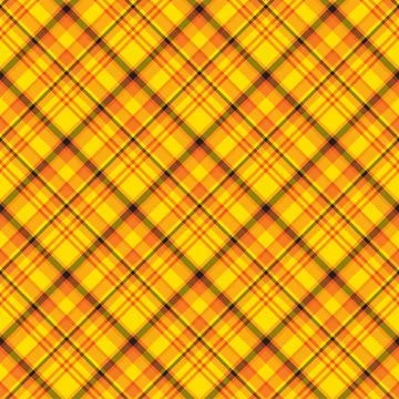 Plaid seamless pattern. Vector background of textile ornament. Flat fabric de Stock Illustration