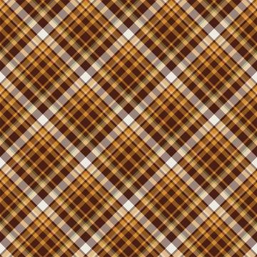 Plaid seamless pattern. Vector background of textile ornament. Flat fabric de 스톡 일러스트