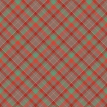 Plaid seamless pattern. Vector background of textile ornament. Flat fabric de 스톡 일러스트