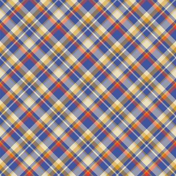 Plaid seamless pattern. Vector background of textile ornament. Flat fabric de 스톡 일러스트