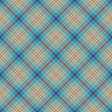 Plaid seamless pattern. Vector background of textile ornament. Flat fabric de Stock Illustration