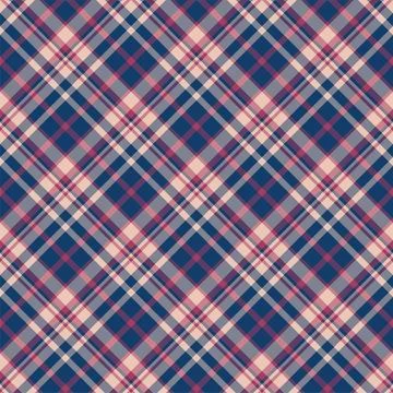 Plaid seamless pattern. Vector background of textile ornament. Flat fabric de Stock Illustration
