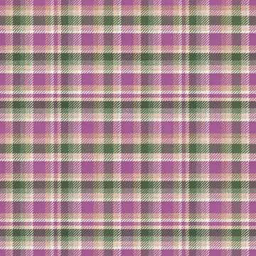 Plaid seamless tweed pattern, textile print Stock Illustration