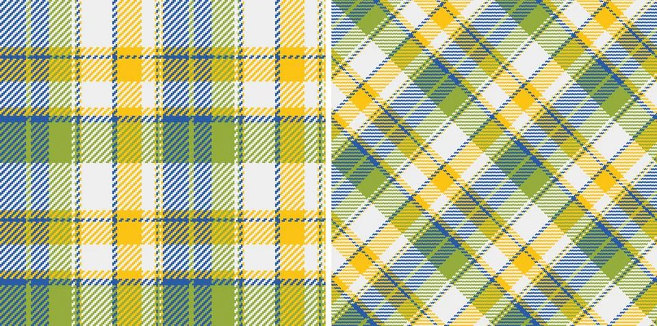 Plaid tartan check of background pattern texture with a fabric textile vect.. Illustrazione stock