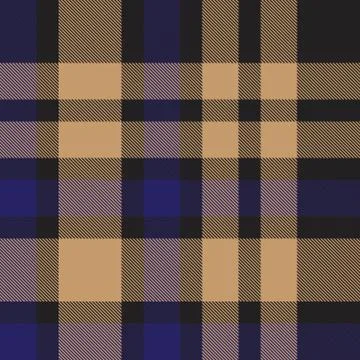 Plaid Tartan Checkered Seamless Pattern Stock Illustration