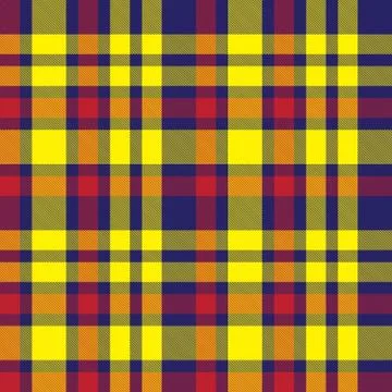 Plaid Tartan Checkered Seamless Pattern 스톡 일러스트