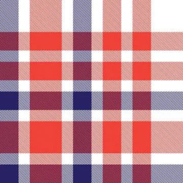 Plaid Tartan Checkered Seamless Pattern Stock Illustration