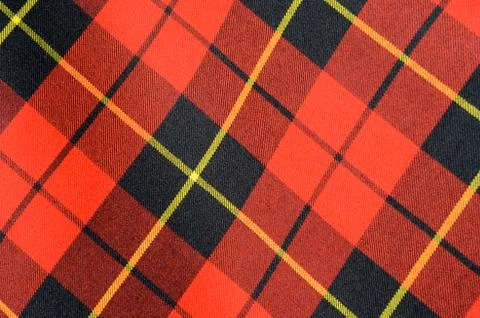 Plaid textile Foto stock