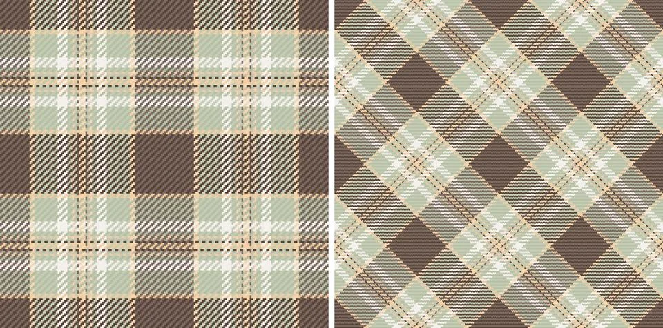 Plaid texture tartan of textile pattern check with a vector seamless backgr.. Stock Illustration