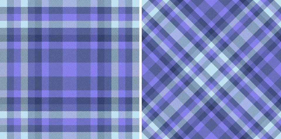Plaid texture vector of textile fabric seamless with a tartan pattern backg.. 스톡 일러스트