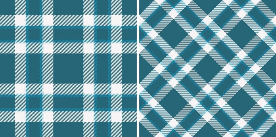 Plaid vector fabric of pattern background textile with a seamless check tex.. 스톡 일러스트
