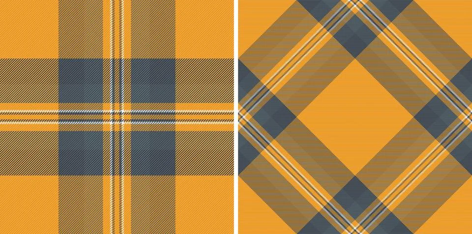 Plaid vector tartan of pattern check texture with a fabric textile seamless.. Stock Illustration