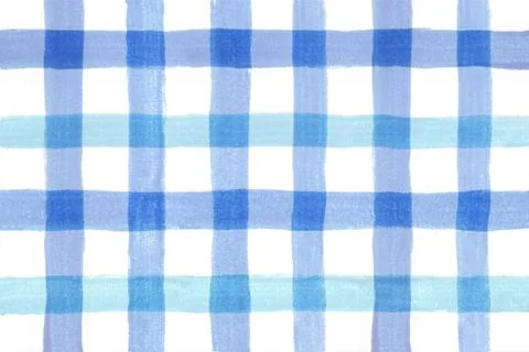 Plaids Gingham check painting pattern background  Stock Photos