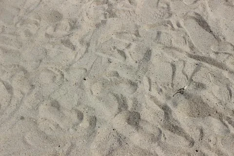 Plain Beach Sand Stock-Fotos