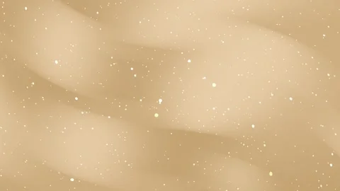 Plain beige background space, luxury white particle light streaks, light brown Video stock 297954170