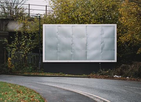 A plain billboard Stock Photos