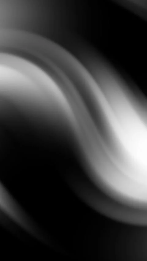 Plain black background enhances this striking monochrome abstract image featurin Stock Footage 327795712