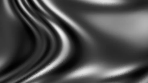 Plain black loop background with abstract black and grey wavy pattern suitable Stock Footage 347878725