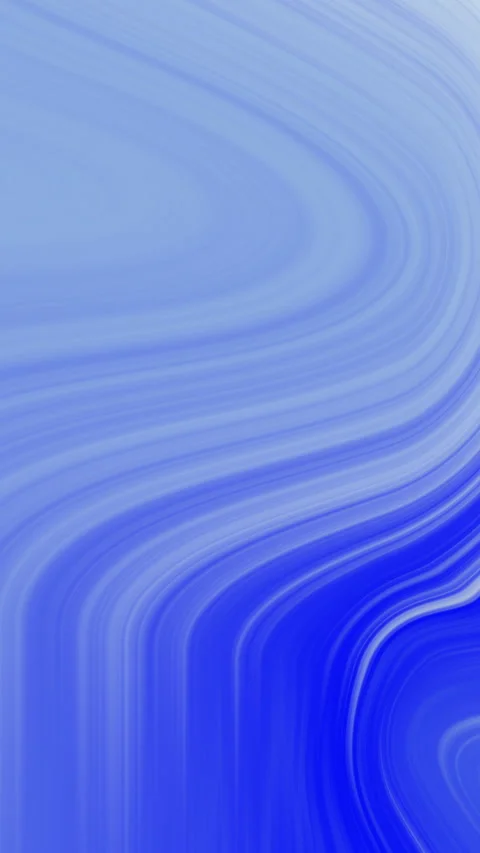 Plain blue pattern elegantly unfolds as smooth curved lines in an abstract gradi Stock Footage 327622719