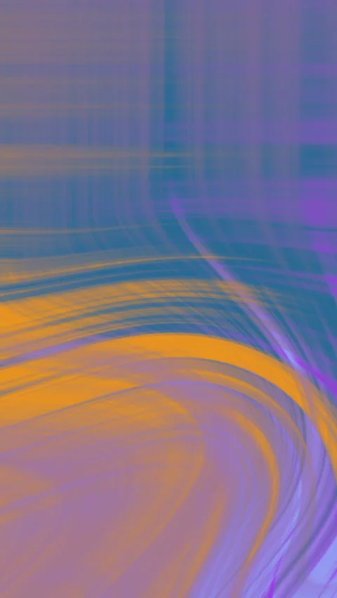 Plain color background abstract artwork filled with purple orange and blue creat Stock Footage 327796838