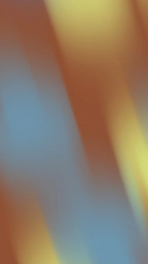 Plain color background creates blurred shades of blue brown and yellow colors a  Stock Footage 327541890