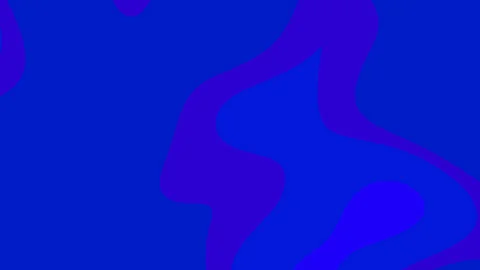 Plain color background enhances the blue abstract flowing shapes in this twotone Stock Footage 313506721