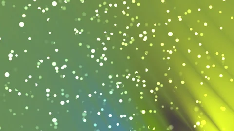 Plain color background evokes soft dreamy bokeh lights dancing across a vibrant  Stock Footage 323347193
