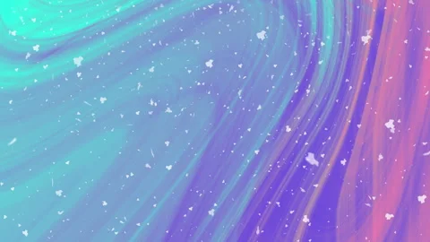 Plain color background featuring flowing liquid swirling gradients with white sp Stock Footage 341982807