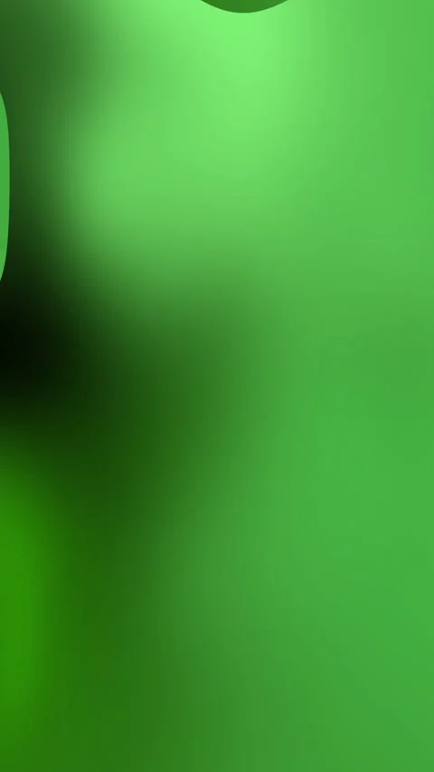Plain color background featuring a smooth green gradient with soft light shadows Stock Footage 341982798
