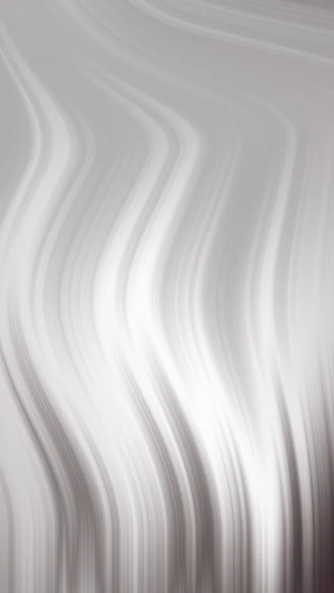 Plain gray background flowing grey and white curves create an abstract design on Stock Footage 327622778