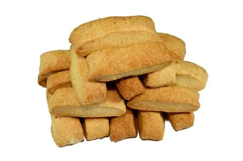 Plain Menen bakery, oriental crackers and cookies, usually baked plain or s.. Foto stock