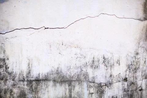 Plain old aged white colored painted  faded weathered textured pattern on cra Stock Photos