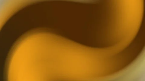 Plain orange background abstract golden fluid with blurred edges subtly contrast Stock Footage 328999568
