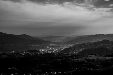 Plain panorama Stock Photos