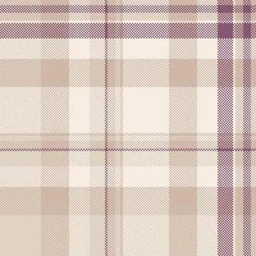 Plain pattern fabric texture, woman seamless background check. Eps vector t.. Stock Illustration