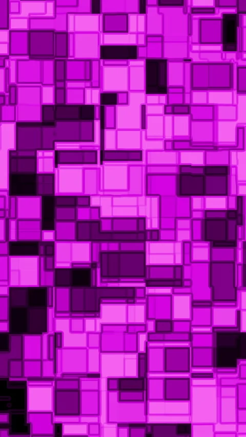 Plain purple background enhances the abstract design of pink and purple colored  Video stock 327622504