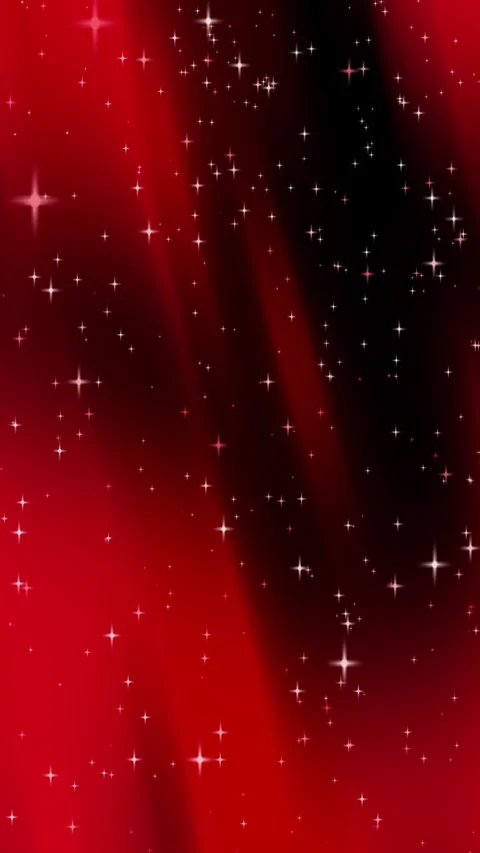 Plain red black starry night sky ascends from a crimson gradient backgrounds dep Stock Footage 327796971