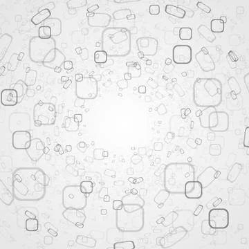 Plain square digital pattern background Stock-Illustration