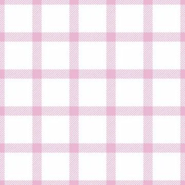 Plain tartan texture textile, quilt vector seamless background. Panjabi pat.. Stock Illustration