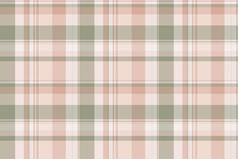 Plain textile pattern fabric, mexican texture vector seamless. Real check p.. イラスト素材