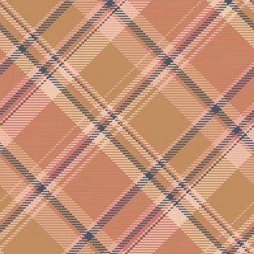 Plain texture plaid check, spring background vector fabric. Striped seamles.. Stock Illustration